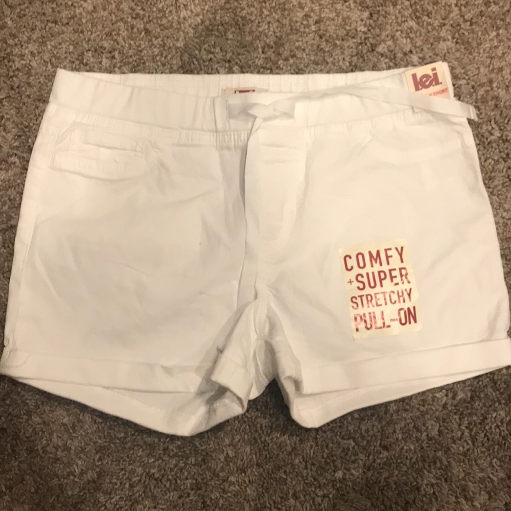 White Shorts